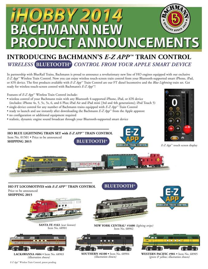 bachmann ez app train set